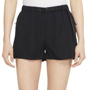 Nike ACG Women's Black Woven Shorts Hiking Outdoor XL
